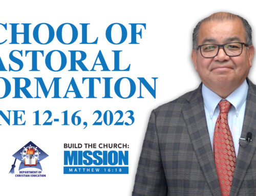 SCHOOL of PASTORAL FORMATION – “Build the Church: Mission”