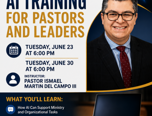 AI Training for Pastors & Leaders | June 23 & 30